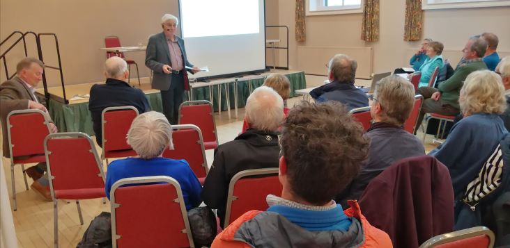 Howard Petch speaking